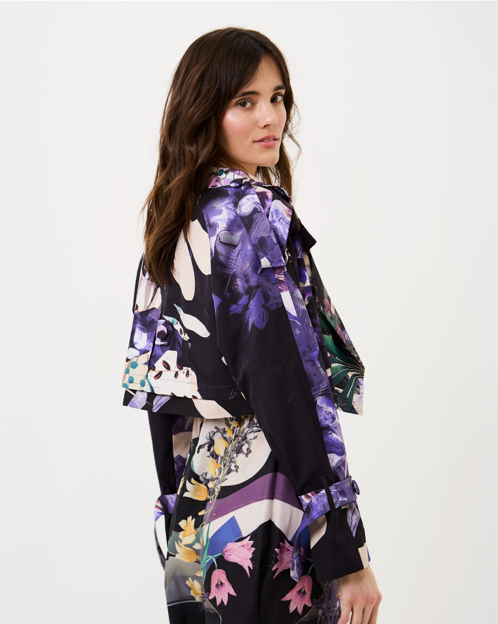 Garden of Wisteria Cropped Jacket