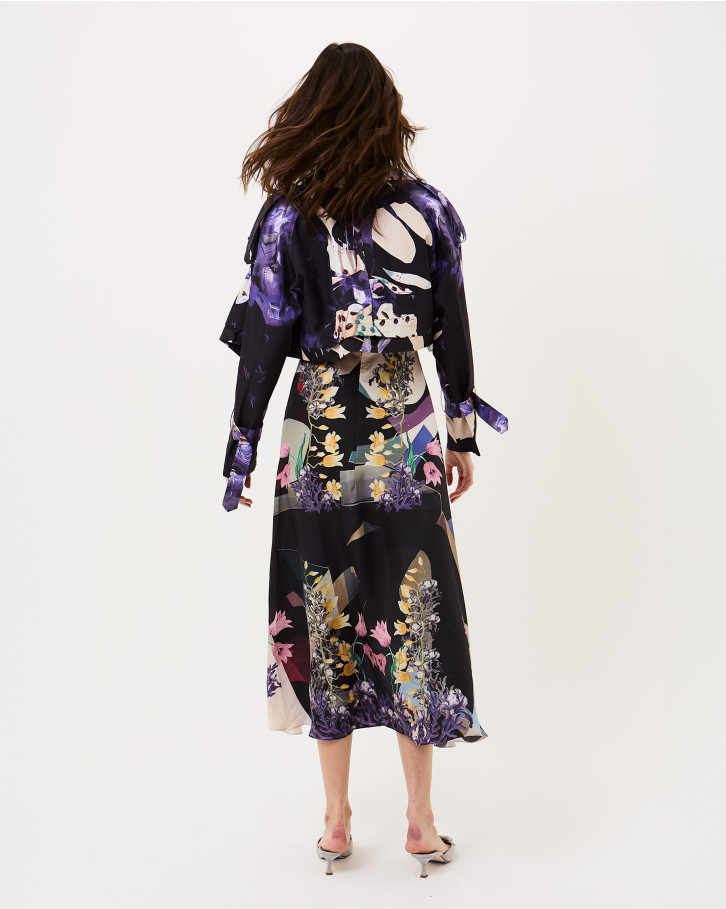 Garden of Wisteria Cropped Jacket