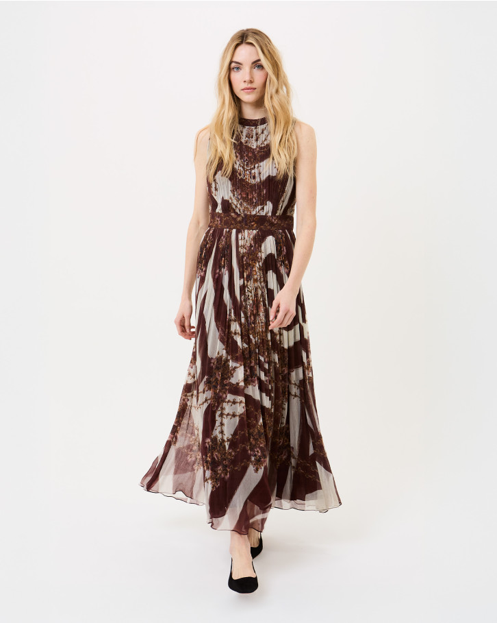 Umber Latte Long Dress