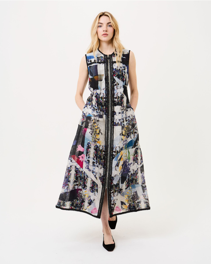Baritone Blue Long Dress