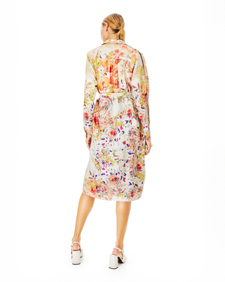 Zinnia Summer Fete pLeated dress