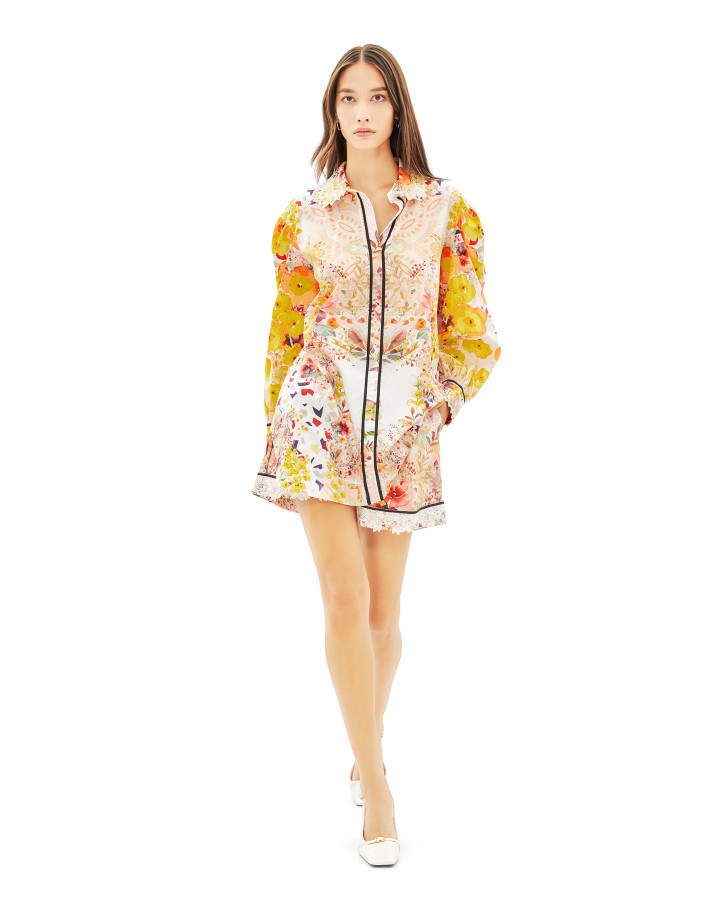 Zinnia Summer Fete shirt dress 