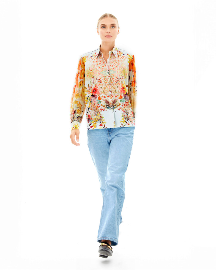 Zinnia Summer Fete classic shirt