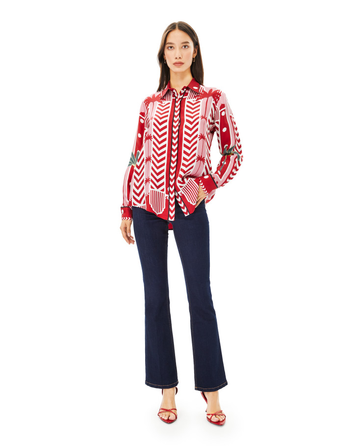 Carnelian Palm classic shirt