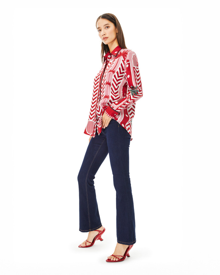Carnelian Palm classic shirt