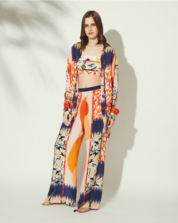 Tangerine Bloom Co-ord set