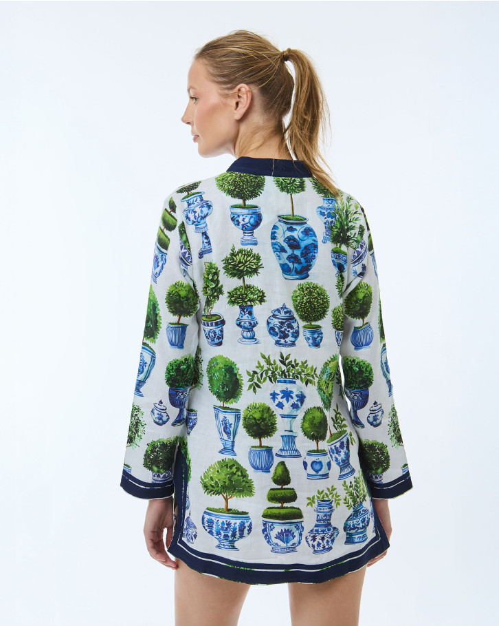 Cerulean Grove Short Tunic