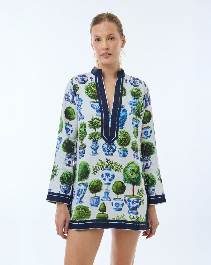 Cerulean Grove Short Tunic