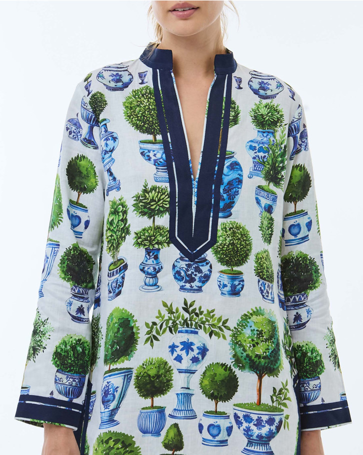 Cerulean Grove Short Tunic