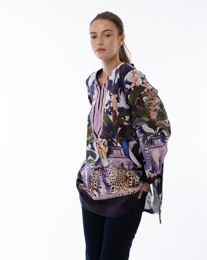 Chateau Cheetah Tunic