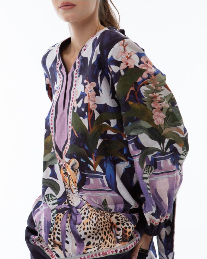 Chateau Cheetah Tunic