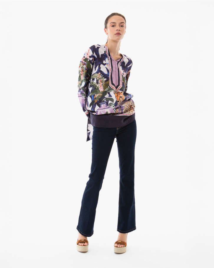 Chateau Cheetah Tunic