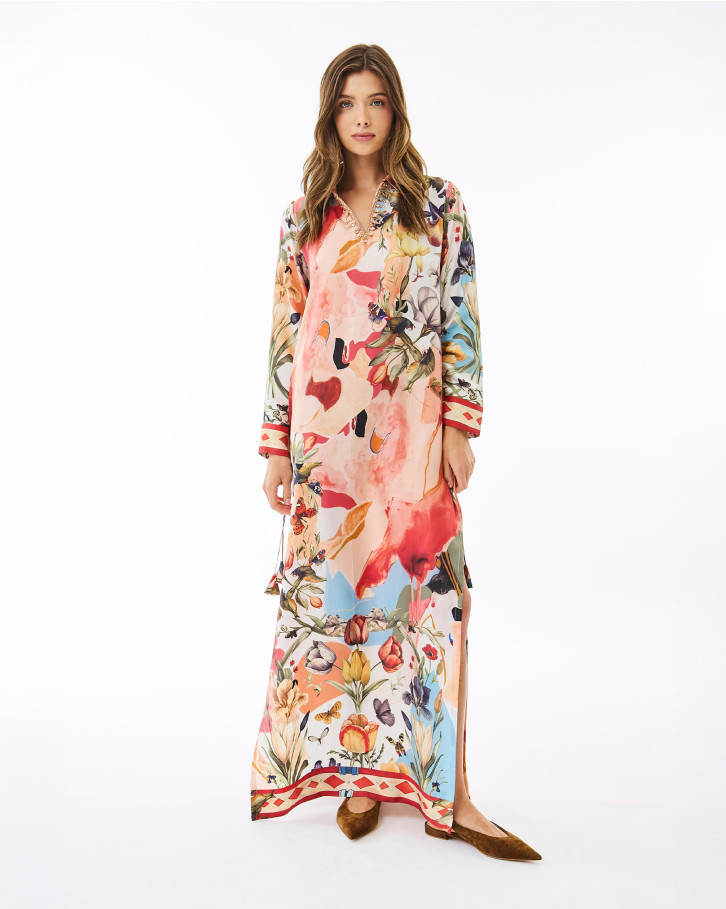 Floral Sonata Kaftan