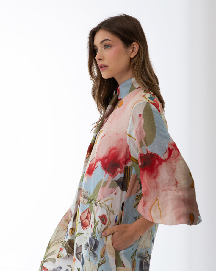 Floral Sonata Short Dress