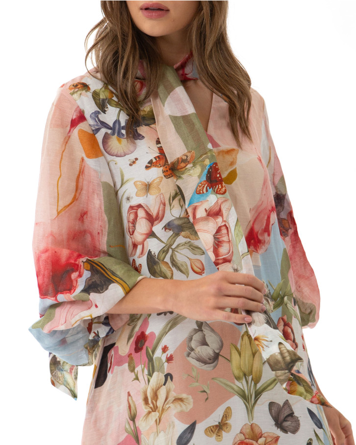 Floral Sonata Short Dress