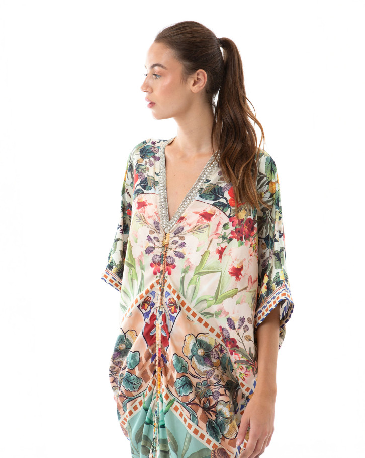 Floral Symphony Kaftan