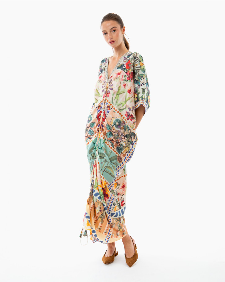 Floral Symphony Kaftan
