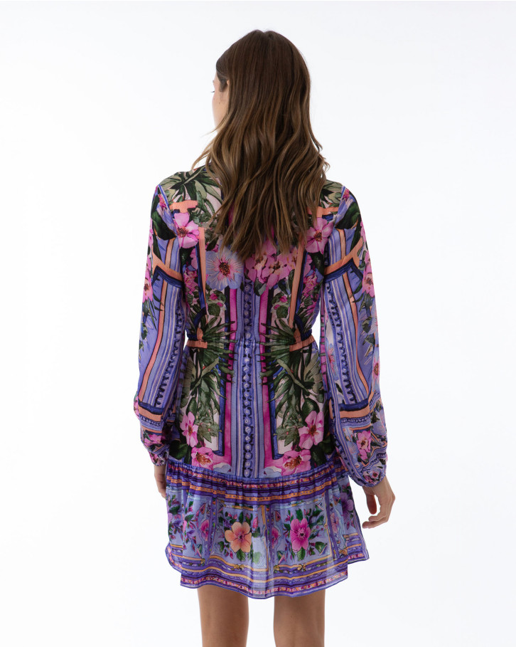 Mauve Magic Short Dress