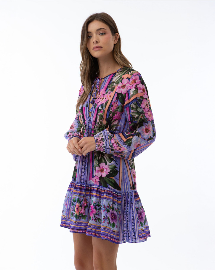 Mauve Magic Short Dress