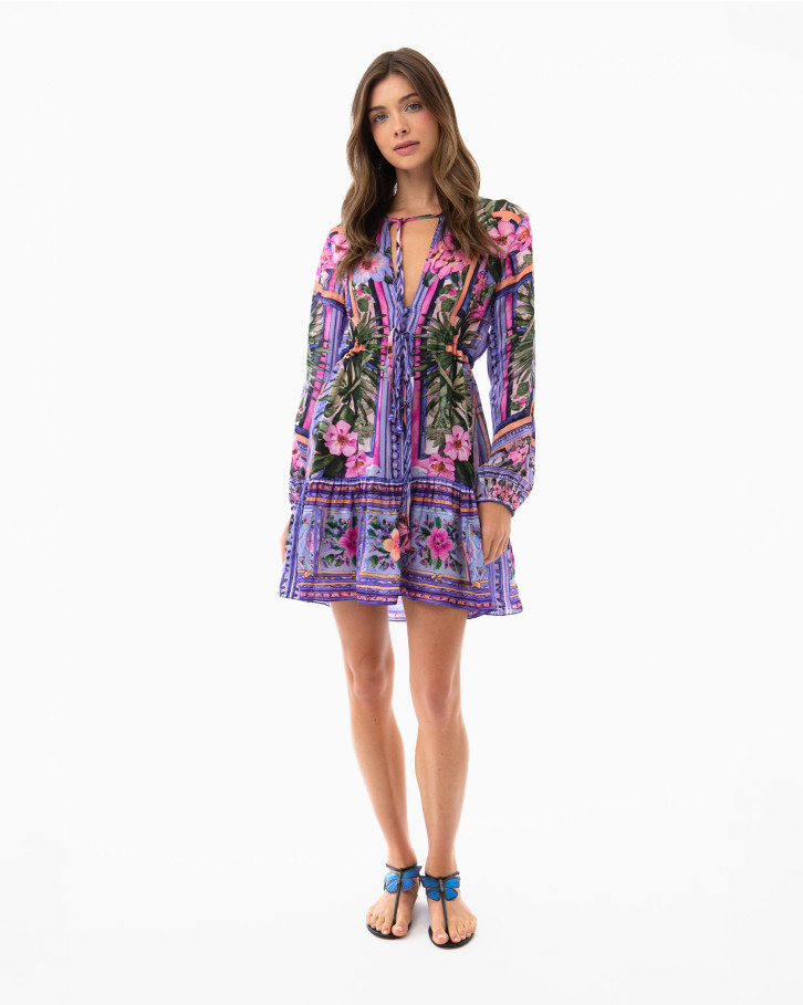 Mauve Magic Short Dress