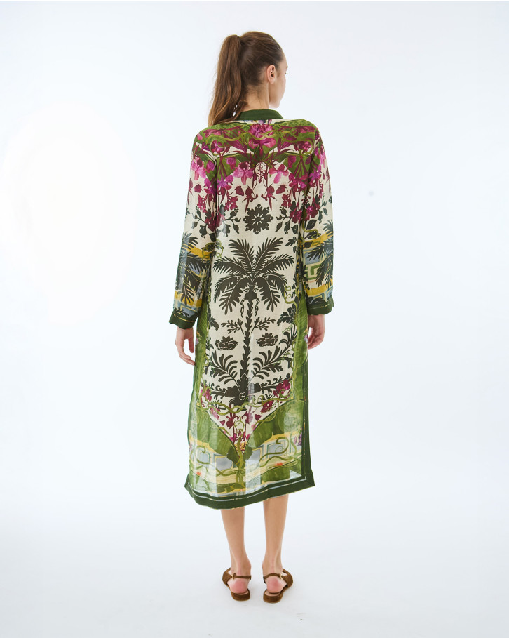 Orchid Echo Long Tunic