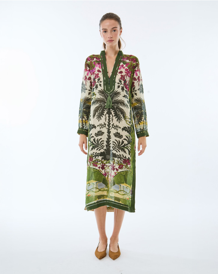 Orchid Echo Long Tunic