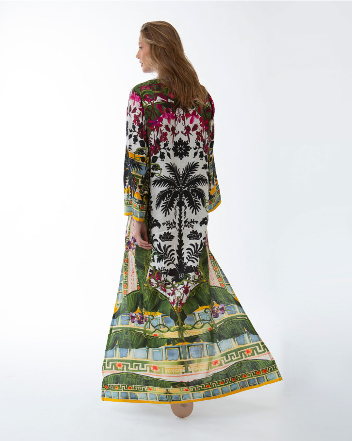 Orchid Echo Kaftan
