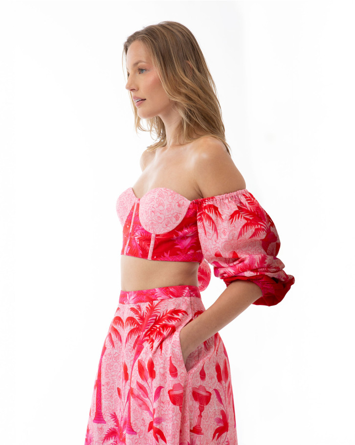 Palm Serenade Co-ord Set