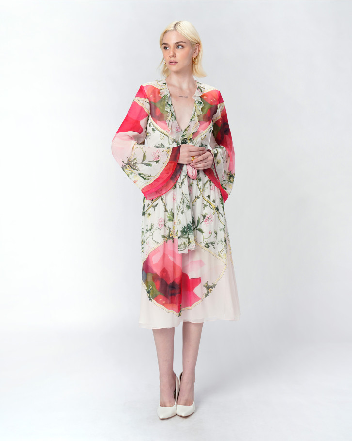 Secret Garden Midi Dress