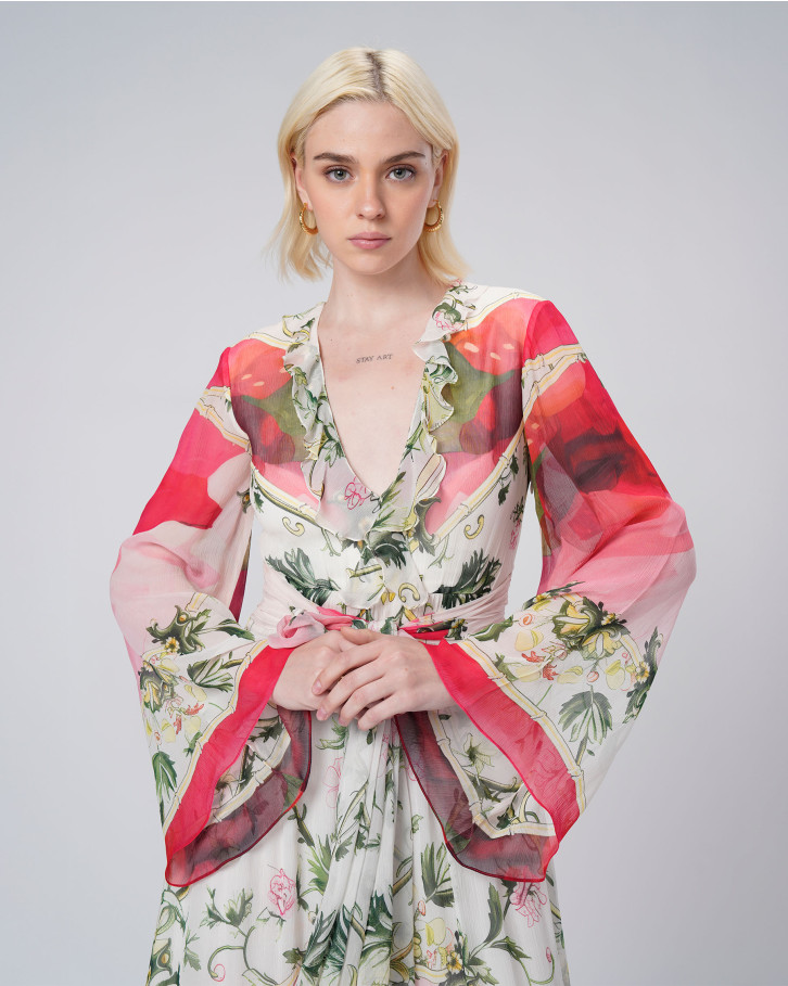 Secret Garden Midi Dress