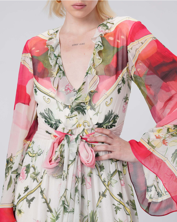 Secret Garden Midi Dress