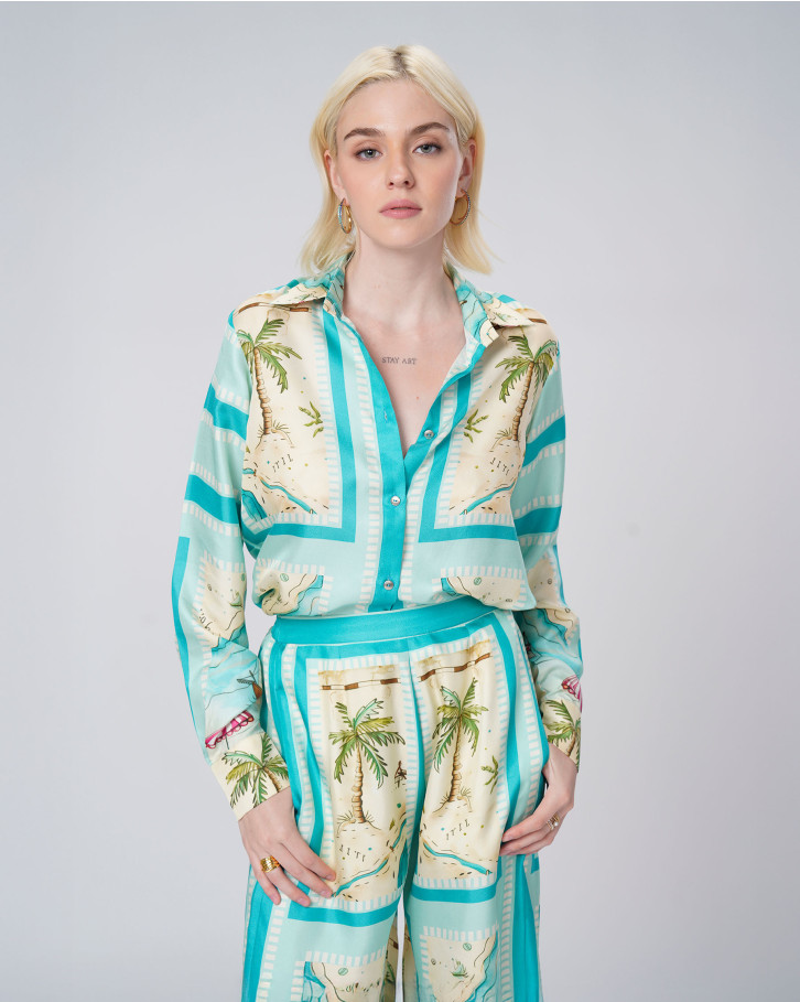 Tropical Glimpse Co-ord Set