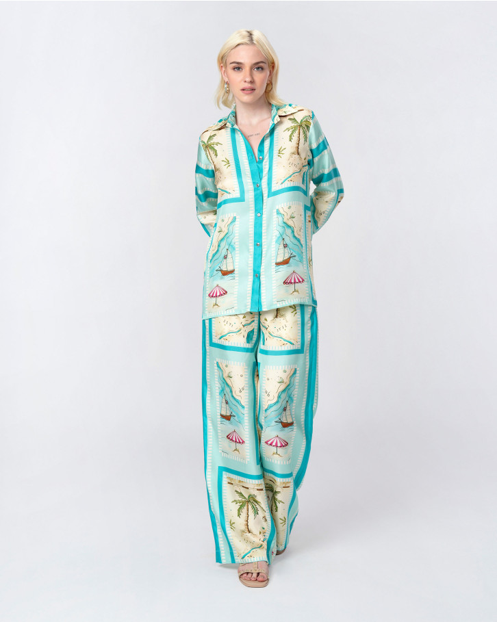 Tropical Glimpse Co-ord Set