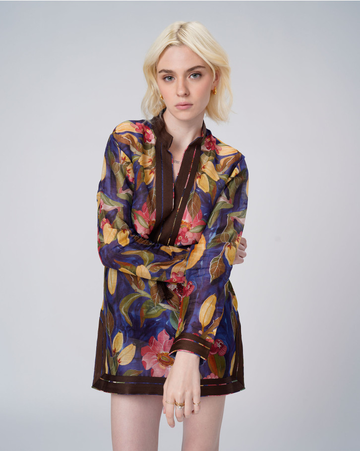 Twilight Bloom Short Tunic