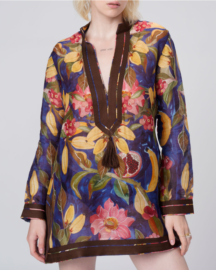 Twilight Bloom Short Tunic