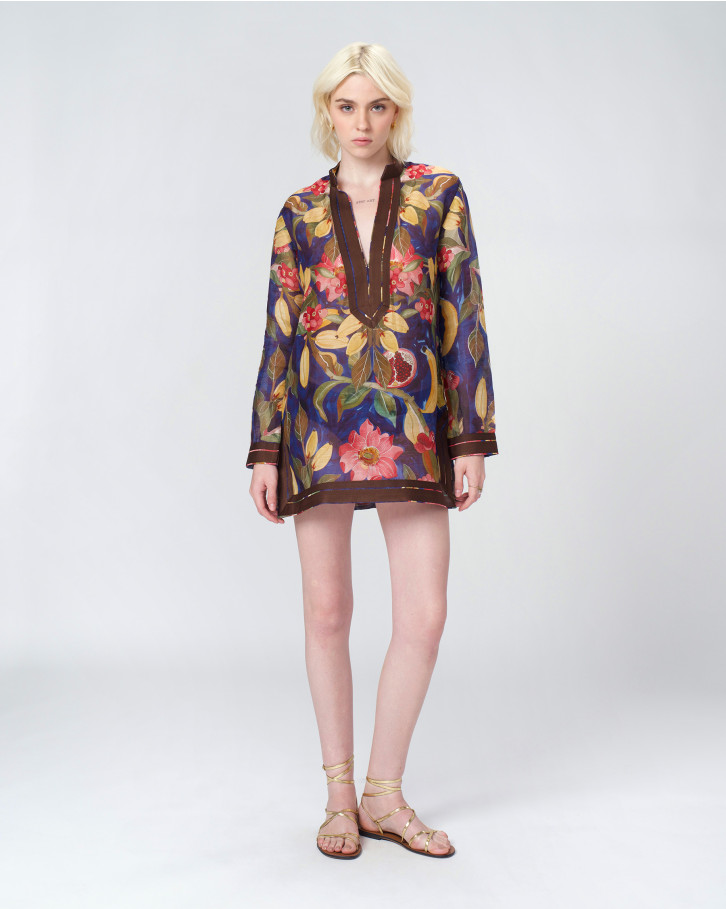 Twilight Bloom Short Tunic